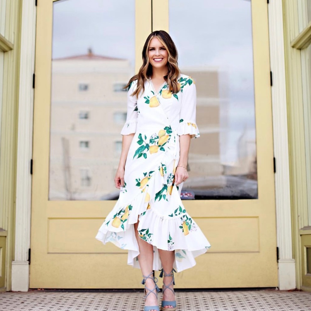 Romantic Lemon Dress 🍋